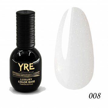 База YRE 15мл "Luxury color base" № 008 Б04144 2970677222 фото
