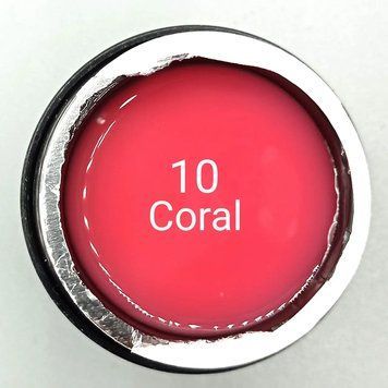 Гель для нарощування нігтів Queen Nails No10 Coral (камуфлювальний) 30 г 2970678276 фото