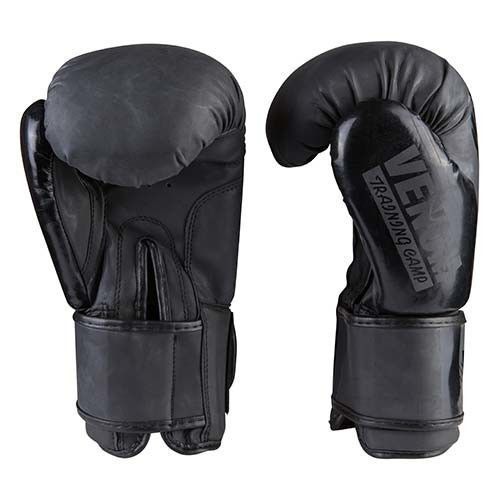 Боксерські рукавички Venum, матовий DX-2955, 10oz, чорний VM2955/10BL фото