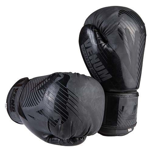 Боксерські рукавички Venum, матовий DX-2955, 10oz, чорний VM2955/10BL фото