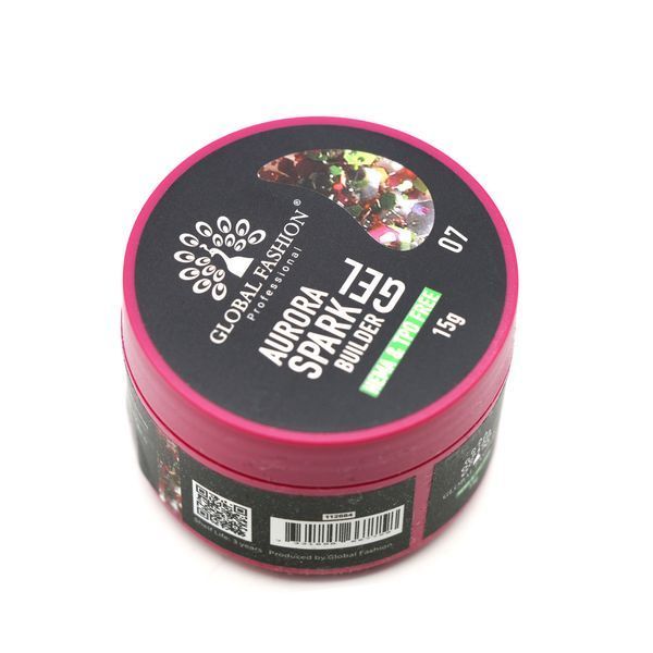 Гель для моделирования ногтей 15 гр, Aurora Spark Builder gel 07 26833 фото