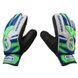 Воротарські рукавиці Latex Foam REALMADRID, синьо-жовтий/зелений, розмір 8 GGLG-RM18 фото 4