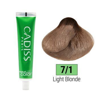 Фарба для волосся Cadiss 7/1 Light Blonde 22508 фото