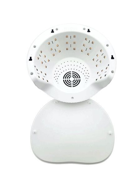 Лампа для ногтей Sun HX3, 120W со встроенным вентилятором, белая 23307 фото