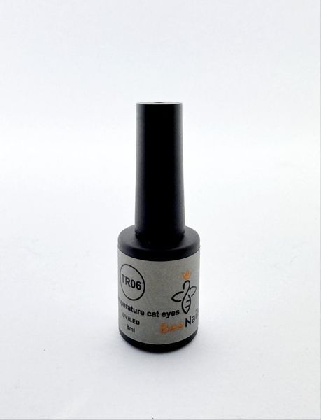Термо гель-лак кошачий глаз Temperature cat eyes Bee Nails, TR06, 8 ml 24872 фото