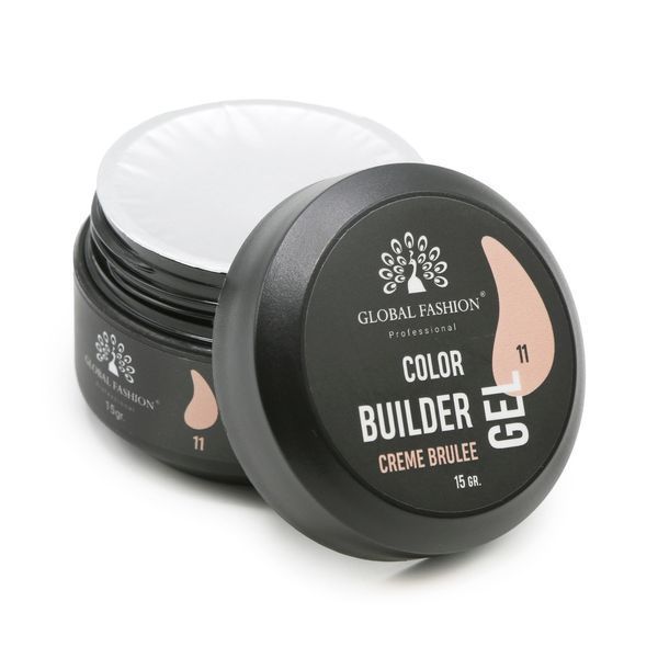 Gel for modeling nails 15 g, Color Builder Gel 11- Creme brulee 19787 фото