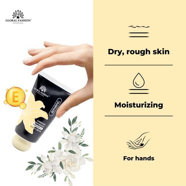 Зволожуючий крем для рук з вітаміном Е, Global Fashion, Gardenia Fragrance, 30g 25040 фото
