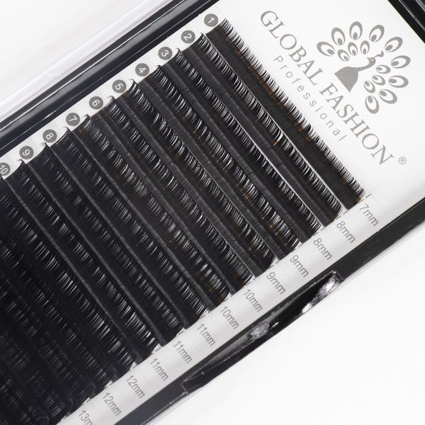 Набір стрічкових вій Global Fashion Premium Lashes мікс (7-15 мм) CC 0.07 13051 фото