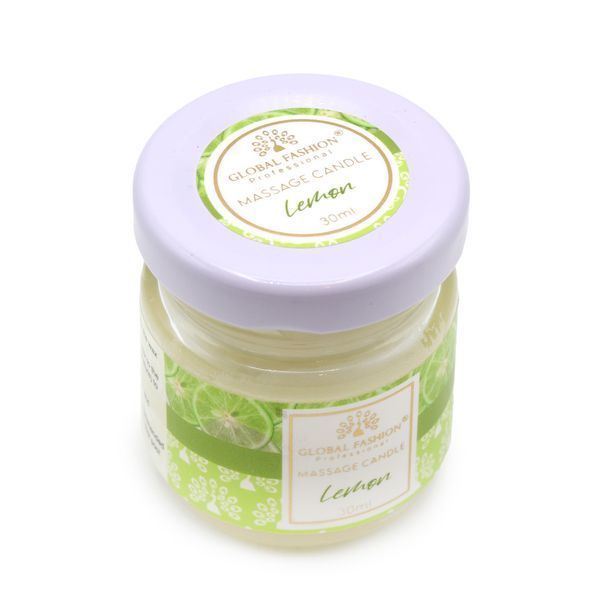 Массажная свеча Global Fashion, 30 ml, Lemon 22064 фото