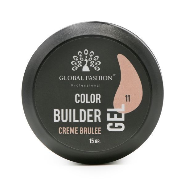 Gel for modeling nails 15 g, Color Builder Gel 11- Creme brulee 19787 фото