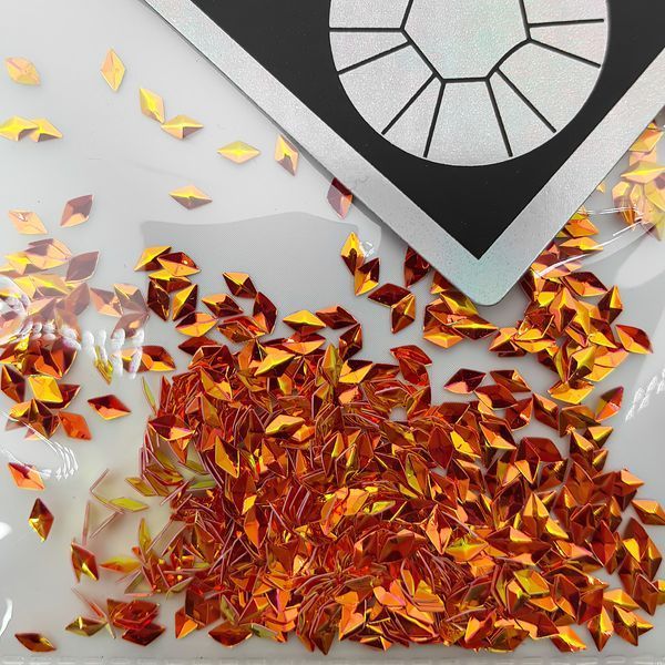 Декор для ногтей 3D (ромбики) Swarovski Global Fashion 001 12147 фото