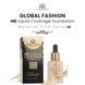 Тональная основа, Global Fashion HD Liquid Coverage Foundation, 30ml, GX01, Warm Beige 24962 фото 1