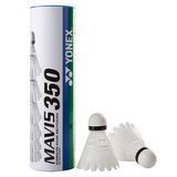 Воланы Mavis Yonex 350 белый, нейлон, 6шт MY350-W фото