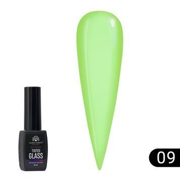 Stained glass gel polish Global Fashion 8 ml, Tinted Glass 09 20109 фото