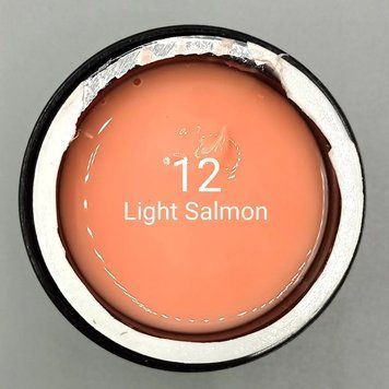 Гель для нарощування нігтів Queen Nails No 12 Light Salmon (камуфлювальний) 30 г 2970678278 фото