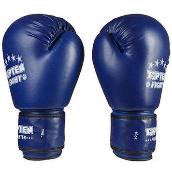 Боксерські рукавички TopTen, DX, 12oz, синій TT3148-10B фото