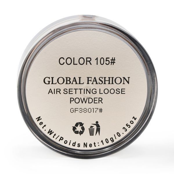 Розсипчаста повітряна пудра Global Fashion, GF38017, #105 24431 фото