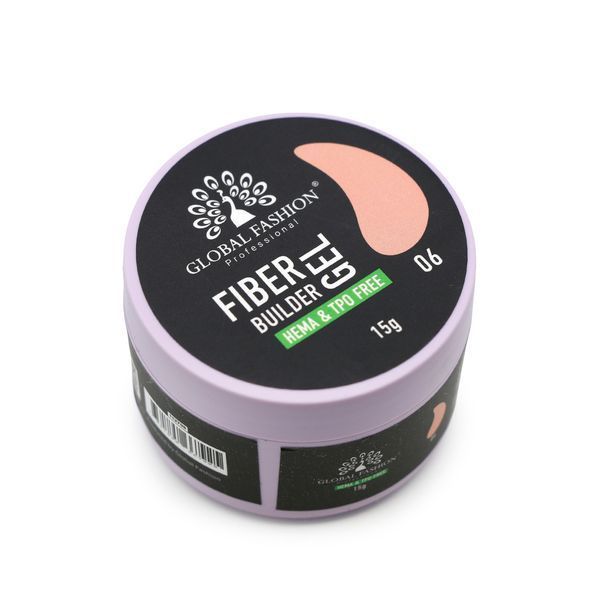Гель для моделирования ногтей 15 г, Fiber Builder Gel, #06 26091 фото