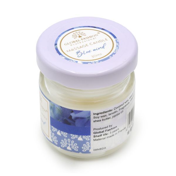 Массажная свеча Global Fashion, 30 ml, Blue wind 22067 фото