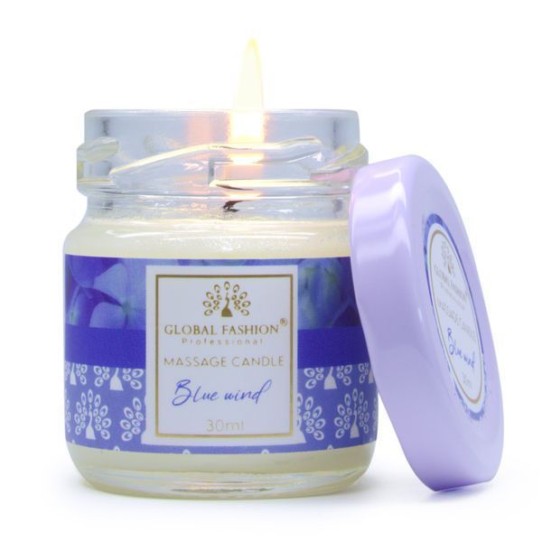 Массажная свеча Global Fashion, 30 ml, Blue wind 22067 фото