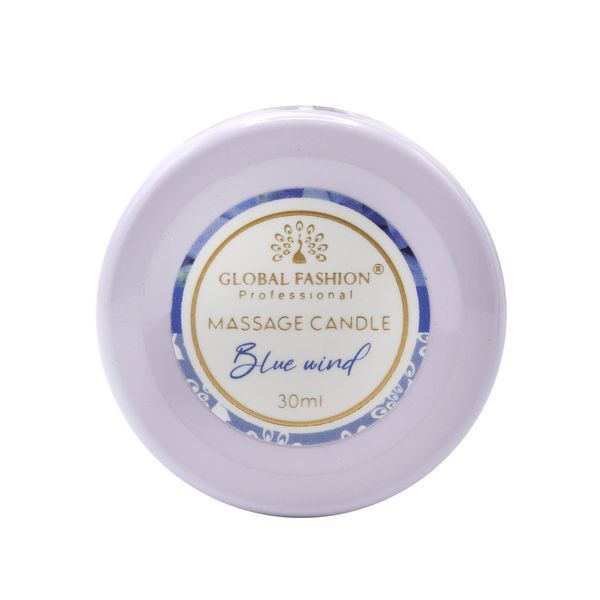Массажная свеча Global Fashion, 30 ml, Blue wind 22067 фото
