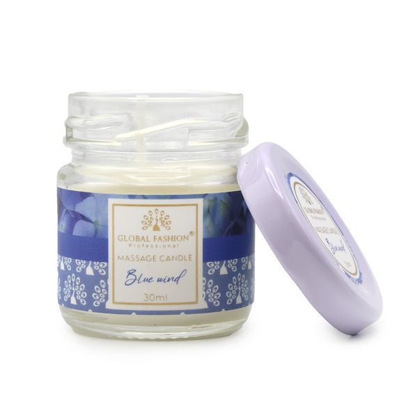 Массажная свеча Global Fashion, 30 ml, Blue wind 22067 фото