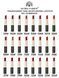Помада для губ Transparent and Moisturizing Global Fashion, GF38002A #109 24300 фото 2