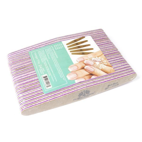 Nail file Global Fashion 80/80, rhombus shape GF-003 13008 фото