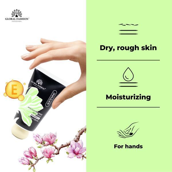 Увлажняющий крем для рук с витамином Е, Global Fashion, Magnolia Flower Fragrance, 30g 25041 фото