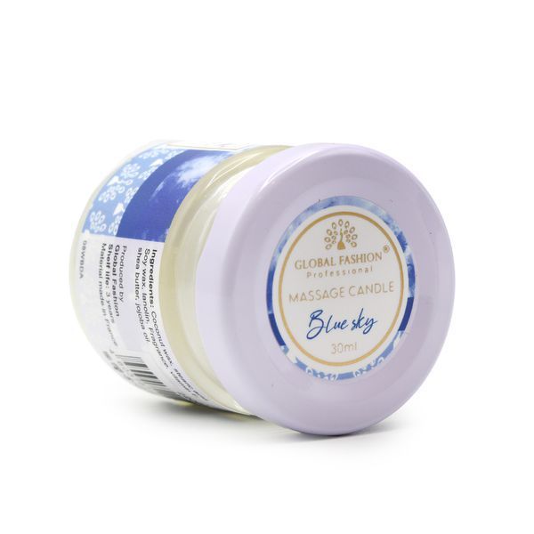 Массажная свеча Global Fashion, 30 ml, Blue sky 22068 фото