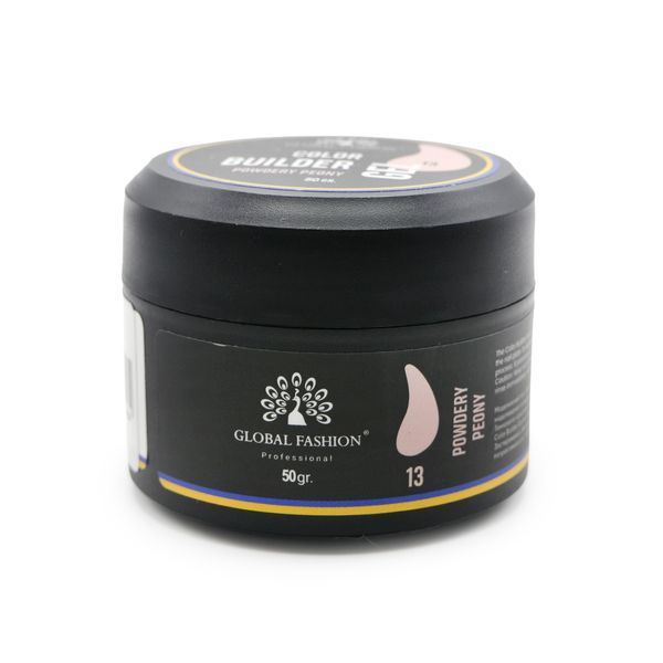 Гель для моделювання нігтів 50 г, Color Builder Gel 13- Powdery peony 26236 фото