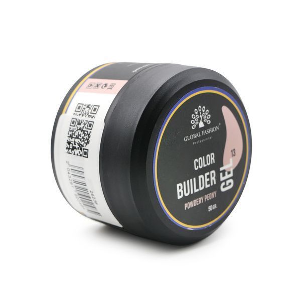 Гель для моделювання нігтів 50 г, Color Builder Gel 13- Powdery peony 26236 фото