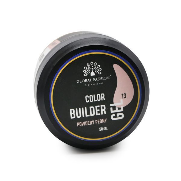Гель для моделювання нігтів 50 г, Color Builder Gel 13- Powdery peony 26236 фото