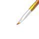 Пензель для гелю скошений, рибка, номер 4 12492 фото 2