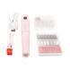 Апарат для манікюру на акумуляторі Bee nails YA03-002, 20000 об, pink 24719 фото 3