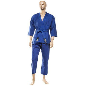 Кімоно дзюдо Combat, синє, 16 oz, 180 см. J08-180-5B фото
