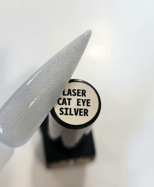 Гель-лак Laser Silver Cat Eyes, 8 мл 15672 фото