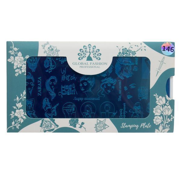 Stamping disc Global Fashion #-146 14182 фото