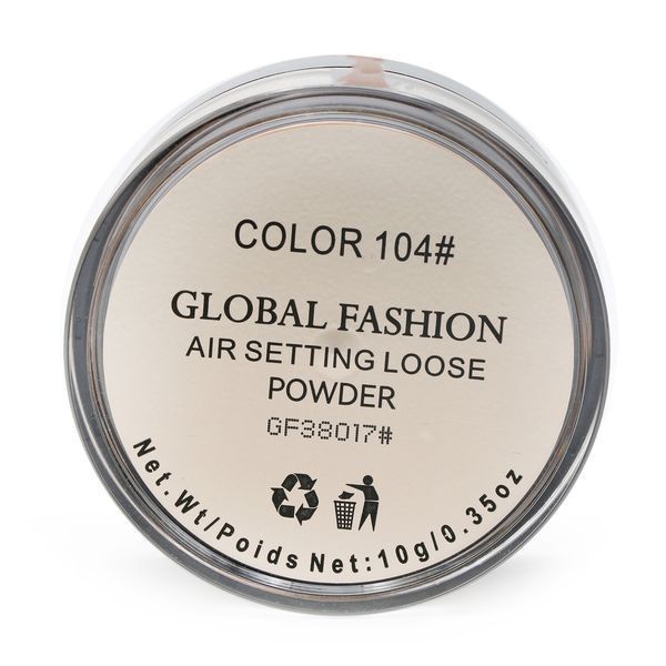 Рассыпчатая воздушная пудра Global Fashion, GF38017, #104 24430 фото