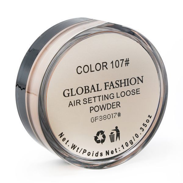 Рассыпчатая воздушная пудра Global Fashion, GF38017, #107 24433 фото