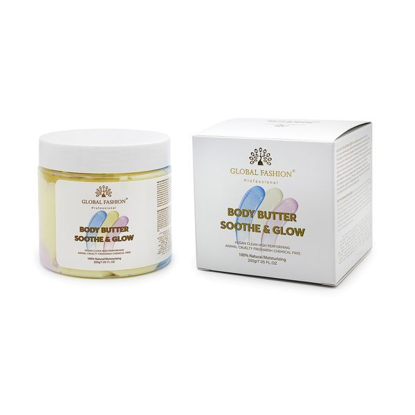 Зволожуюче масло для тіла, Global Fashion, Body Butter Soothe&Glow, 200g 25055 фото