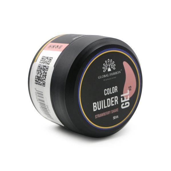 Гель для моделирования ногтей 50 г, Color Builder Gel 12- Strawberry shake 26241 фото