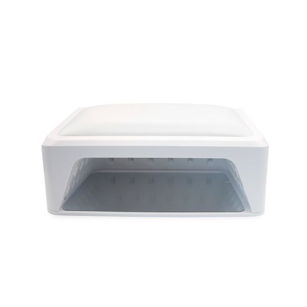 Лампа для ногтей LED/UV, L-1005, 120W Global Fashion, с подушкой-подлокотником, white 18626 фото