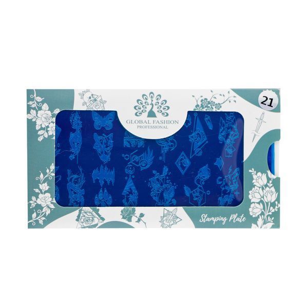 Stamping disc Global Fashion #-21 14105 фото