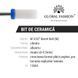 Керамическая насадка M 3/32* Barrel Ball (M), закругленный цилиндр, синяя насечка 13604 фото 1