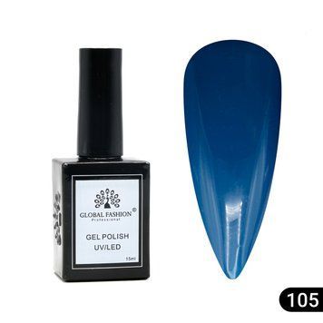 Гель лак Global Fashion, Gel polish&nbsp;15&nbsp;ml,&nbsp;105 23942 фото