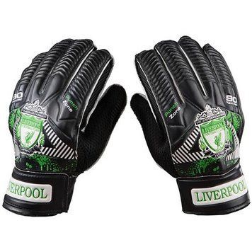 Вратарские перчатки Latex Foam LIVERPOOL, чёрно-белый, размер 5 GGLF-LV/5 фото