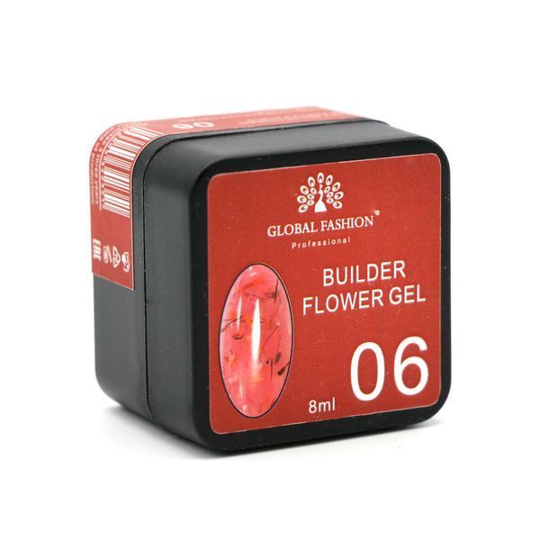 Гель для моделирования ногтей 6 Flower Builder Gel, 8 г 26394 фото