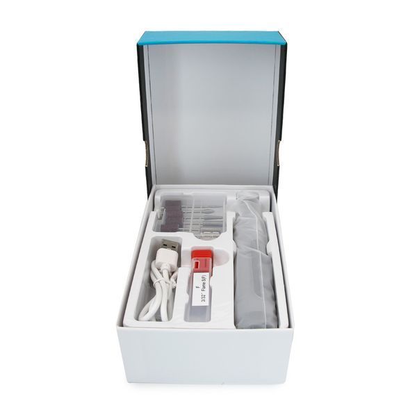 2in1 pen and UV flashlight, Global Fashion, 3W, 18k rpm, GX15, silver 24756 фото