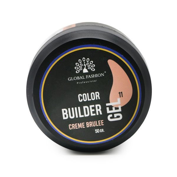 Гель для моделювання нігтів 50 г, Color Builder Gel 11- Creme brulee 26242 фото